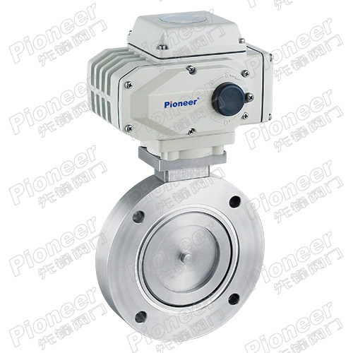 Electric High Vacuum Butterfly Valve GID