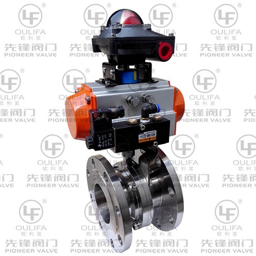 Sanitary Flanged Butterfly Valve WD41X