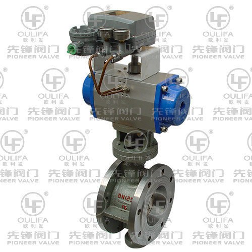 Pneumatic Metal Sealed Butterfly Valve D643H
